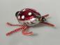 Preview: Marienkäfer figürlicher Lauscha Nostalgie Christbaumschmuck
