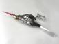 Preview: Fliegender Storch am Zwicker Nostalgie Lauscha Christbaumschmuck