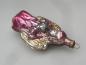 Preview: Betender Engel mit Glimmer Nostalgie Christbaumschmuck aus Lauscha
