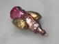Preview: Betender Engel mit Glimmer Nostalgie Christbaumschmuck aus Lauscha