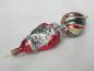Preview: Weihnachtsmann auf Ornament Nostalgie Lauscha Christbaumschmuck