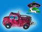 Preview: Feuerwehrauto - Baumschmuck aus Lauscha