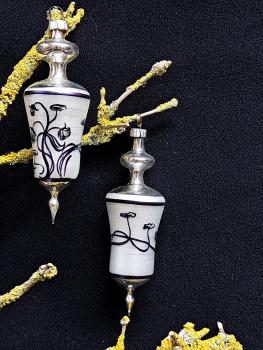 Jugendstil Vase Glas