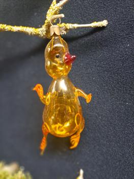 Küken Vogel Bunte Glas... nicht bemalt