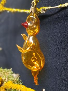 Küken Vogel Bunte Glas... nicht bemalt