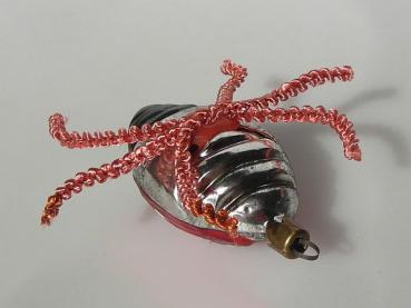 Marienkäfer figürlicher Lauscha Nostalgie Christbaumschmuck
