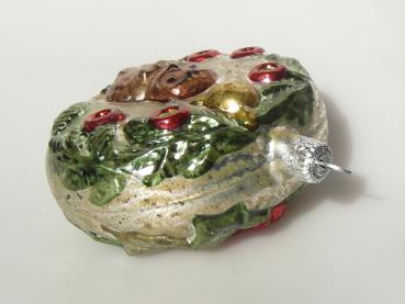 Eule UHU Nostalgie Lauscha Christbaumschmuck