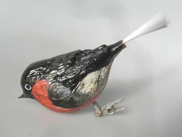 Dompfaff Glasvogel Lauscha Christbaumschmuck