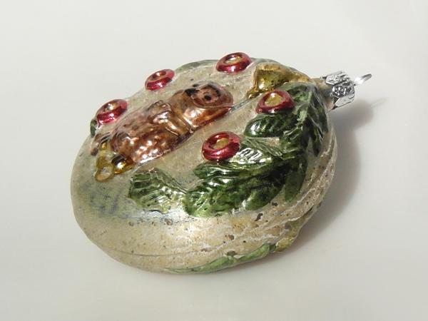 Eule UHU Nostalgie Lauscha Christbaumschmuck