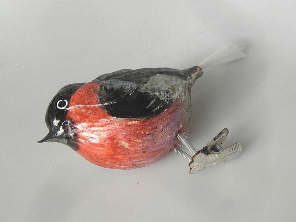 Dompfaff Glasvogel Lauscha Christbaumschmuck