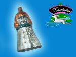 Kind in der Glocke Glockenkind Ornament Baumbehang Lauscha Christbaumschmuck