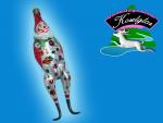 Clown kunterbunt - Baumschmuck aus Lauscha